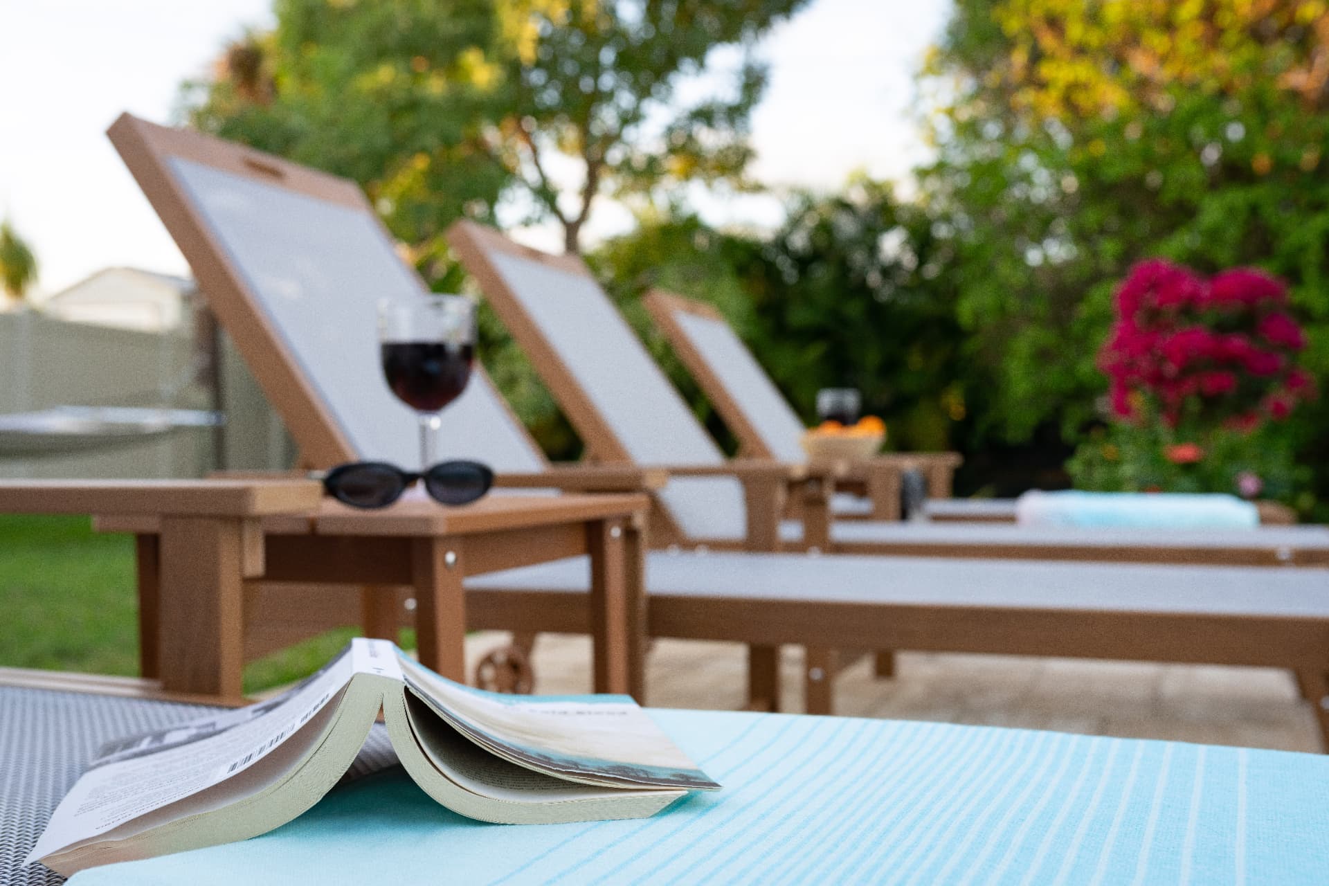 A beautifully designed vacation rental interior